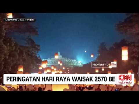Ribuan Lampion Hiasi Langit Malam Borobudur thumbnail
