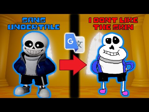 undertale last corridor but i google translated everything to high hell | Roblox thumbnail