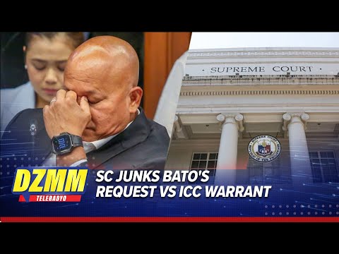 BREAKING: Hiling na TRO ni Bato vs ICC warrant ibinasura ng Korte Suprema | DZMM TeleRadyo thumbnail