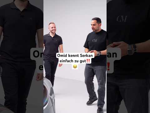 Omid sieht die Lackschutzfolie und kann Serkans Reaktion direkt vorhersagen. thumbnail