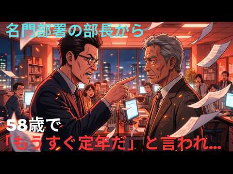 【アニメ】名門部署の部長から58歳ですぐ定年だ」と言われ... thumbnail