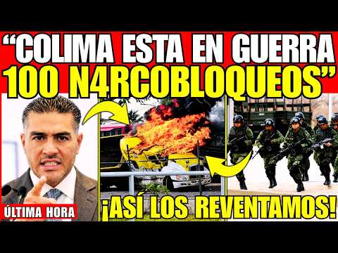 ¡N4RCOBLOQUEOS en COLIMA! ¡HARFUCH ARRESTA a "El GRINGO"; QUEMÓ TRAILERS y DESATÓ el CAOS! ¡ASÍ CAYÓ thumbnail