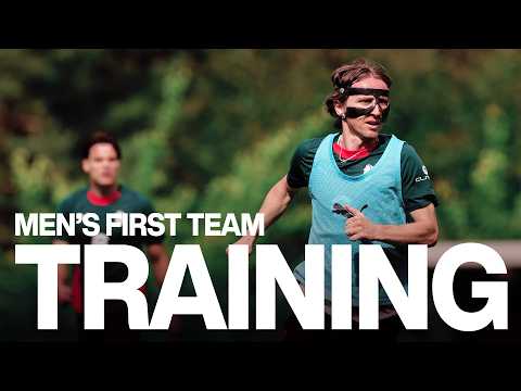 Inside Milanello | Modrić si allena con la maschera | Rossoneri a lavoro in vista di #MilanCagliari thumbnail