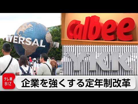 「USJ」「カルビー」「YKK」シニア積極採用による新たな人材戦略とは【ガイアの夜明け】 thumbnail
