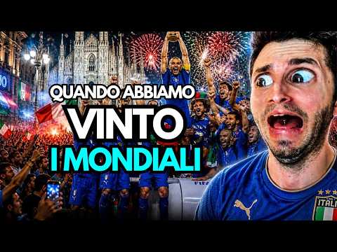Io a 18 Anni Quando l’Italia HA VINTO I MONDIALI | DELIRIO COLLETTIVO thumbnail