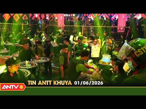 Tin tức an ninh trật tự nóng, thời sự Việt Nam mới nhất 24h khuya ngày 1/6 | ANTV thumbnail