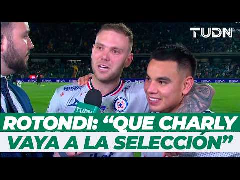 ¡FELICIDAD TOTAL! ? Charly Rodríguez no oculta su alegría y ROTONDI lo exige para el Tri ? | TUDN thumbnail