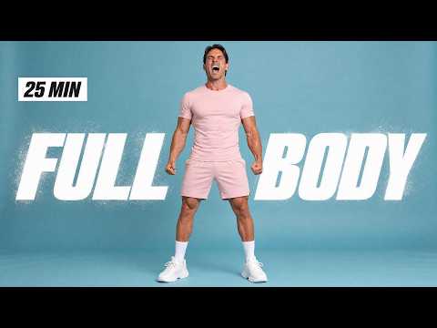 25 Min Full Body Workout at Home (No Equipment) thumbnail