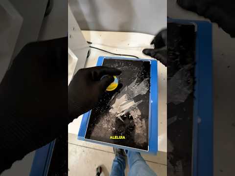 Cliente mandou descartar o tab s10 Fe Plus  não cabia, Testando a nova máquina, nem todos dão certo thumbnail