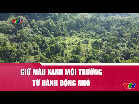 Giữ màu xanh môi trường từ hành động nhỏ | VTV24 thumbnail