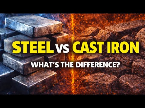 What Is the Difference Between Steel and Cast Iron? Composition, Properties, Microstructure and Uses thumbnail