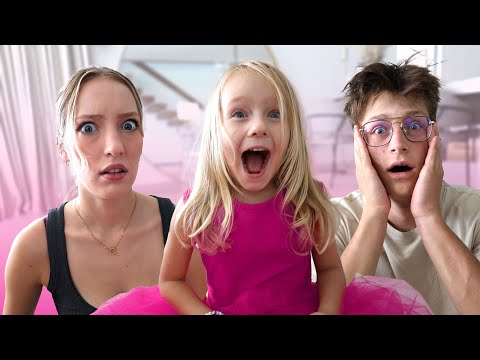 Buying EVERYTHING PINK for Our Little Sister Aria! (She Can Only Keep ONE!) thumbnail