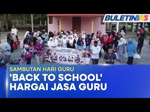 SAMBUTAN HARI GURU | Ibu Bapa Sarung Seragam Sekolah Rai Warga Pendidik, Imbau Nostalgia (BU) thumbnail