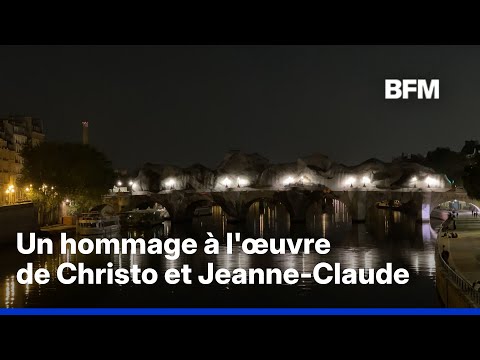Les images de l'élévation de la Caverne du Pont Neuf imaginée par l'artiste JR thumbnail