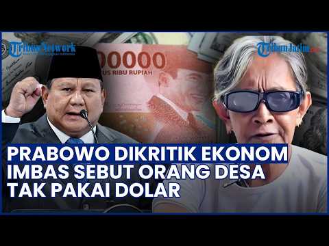 JADI SOROTAN PUBLIK! PRABOWO DIKRITIK seusai Sebut 'ORANG DESA TAK PAKAI DOLAR' thumbnail