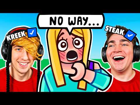 Suprising Roblox Players With Their FAVORITE STREAMERS! thumbnail