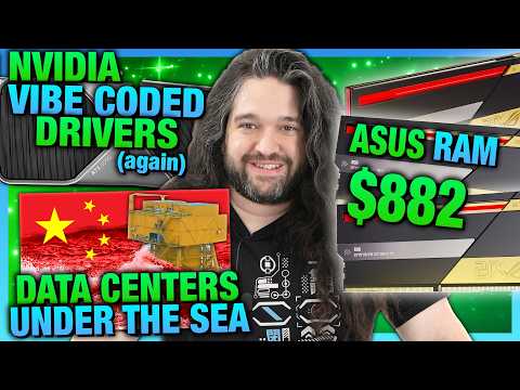 HW News - Everyone Hates AI, NVIDIA's Vibecoded Drivers, RAM Companies Pull Debt thumbnail