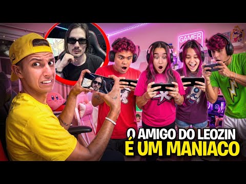O AMIGO VIRTUAL DO LEOZIN É UM MANÍACO *Nos encontramos com ele ! thumbnail