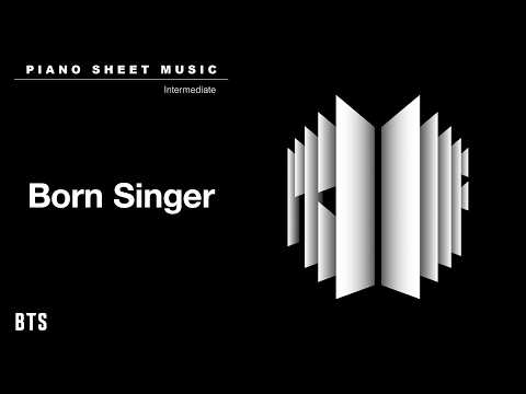 PIANO SHEET MUSIC : BTS (방탄소년단) ‘Born Singer’ | Intermediate thumbnail