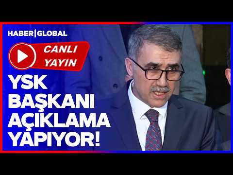 CANLI | YSK CHP'nin İtirazını Reddetti! Yüksek Seçim Kurulu Başkanı Açıklama Yapıyor! thumbnail