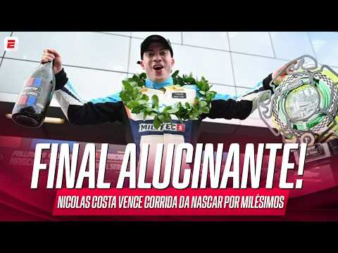 RETA FINAL DE ARREPIAR! NICOLAS COSTA VENCE CORRIDA 2 DA NASCAR BRASIL POR 92 MILÉSIMOS DE DIFERENÇA thumbnail