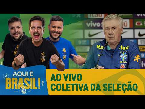 COLETIVA DA SELEÇÃO BRASILEIRA COM MATHEUS CUNHA E RAYAN | AQUI É BRASIL thumbnail
