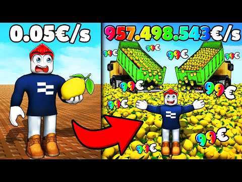 0€ ZU 1.000.000.000€ MIT ZITRONEN im EISTEE FABRIK SIMULATOR! thumbnail