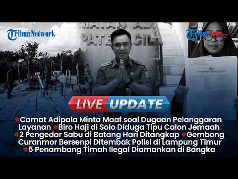🔴LIVE UPDATE SORE: Sopir Mobil SPPG Tabrak Pedagang Jadi Tersangka, Penemuan Mayat dalam Sumur thumbnail