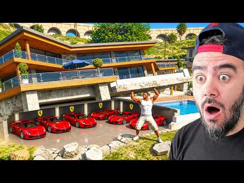 FRANKLIN FERRARI GARAJIN KILITINI AÇTI - GTA 5 MODS thumbnail