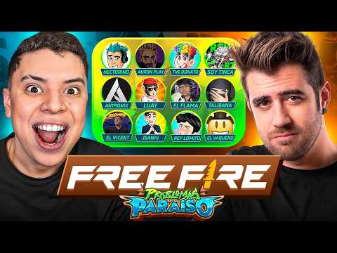 ¡TORNEO DE AURONPLAY EN FREE FIRE! 🔥 PROBLEMAS EN EL PARAISO 🔥 - AURONPLAY X FREE FIRE !!! thumbnail