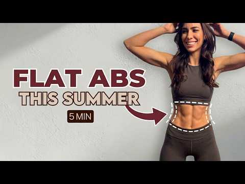 5 Minutes To Flat Abs This Summer with Lilly Sabri thumbnail