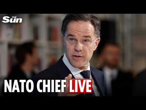 LIVE: Mark Rutte holds press conference ahead of crucial NATO meeting in Brussels thumbnail