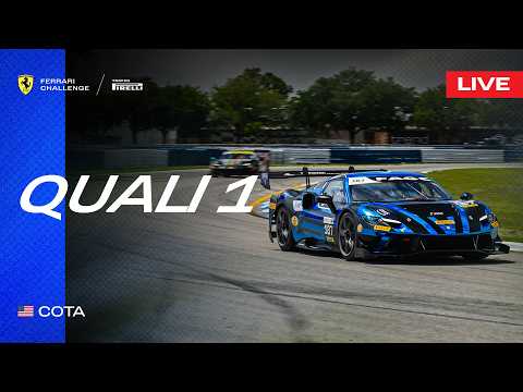 LIVE Ferrari Challenge North America - COTA, Qualifying 1 thumbnail