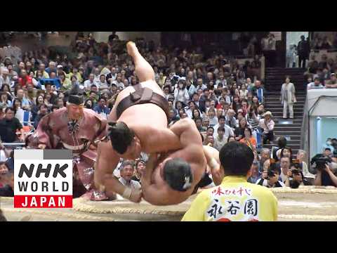 GRAND SUMO: Day 9 of the May 2026 Tournament - GRAND SUMO Highlights thumbnail