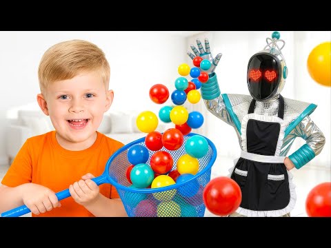 Funny Robot Housekeeper Story thumbnail
