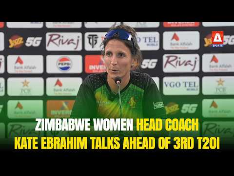 Head Coach Kate Ebrahim press conference | Pak Women vs Zim Women | 3rd T20I 2026 | A Sports thumbnail