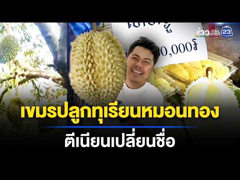 เขมรปลูกทุเรียนหมอนทอง ตีเนียนเปลี่ยนชื่อ l ข่าวเที่ยงเวิร์คพอยท์ l 28 พ.ค. 69 thumbnail