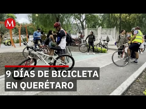 Querétaro celebra 5ª jornada de la bicicleta con 30 eventos en 9 días de actividades thumbnail