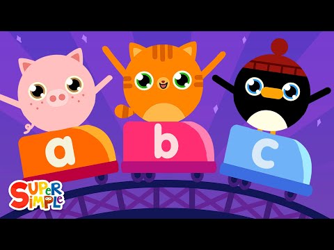 The Alphabet Swing (lowercase) | ABC Song for Kids | Super Simple ABCs thumbnail