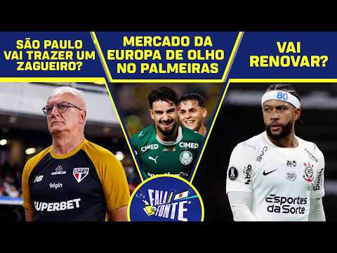 SÃO PAULO DE OLHO EM ZAGUEIRO, PALMEIRAS VISADO NA EUROPA E MEMPHIS, VAI RENOVAR? | FALA A FONTE thumbnail