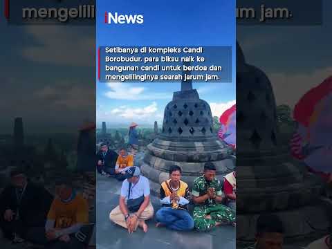 Jalan Kaki 666 Km, Jelang Waisak, Biksu Thudong Tiba di Borobudur thumbnail