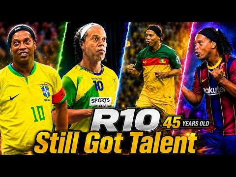 RONALDINHO 45 Years Old Skills - Still Has Talent Amazing thumbnail