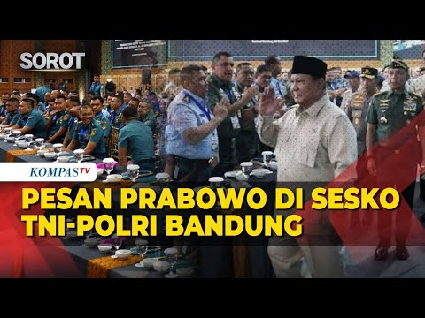 Presiden Prabowo Beri Taklimat ke 1.000 Perwira di Seskoad Bandung thumbnail