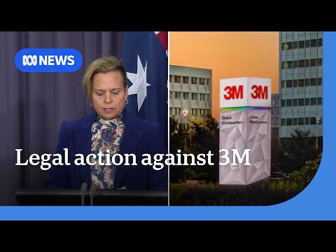 Australia seeks $2 billion in damages from 'forever chemicals' manufacturer 3M | ABC NEWS thumbnail