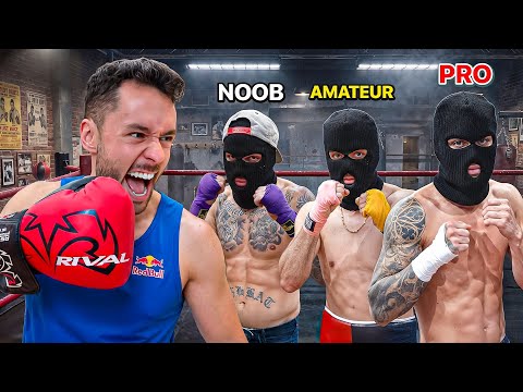 GREFG VS BOXEADOR NOOB, AMATEUR Y PRO thumbnail