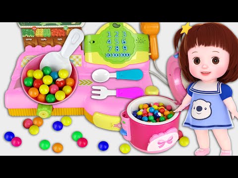 Baby Doli and pot cooking and mart thumbnail