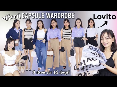 How to build CAPSULE WARDROBE with 9 ITEMS  ONLY! thumbnail