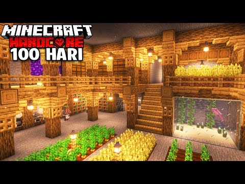 Bertahan 100 Hari Membangun UNDERGROUND BASE di Minecraft Hardcore thumbnail