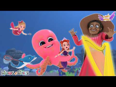 Princess Pearl Rescue Song 🧜‍♀️🌊| Invisible Princess | Underwater Adventure  | Wands & Wings thumbnail
