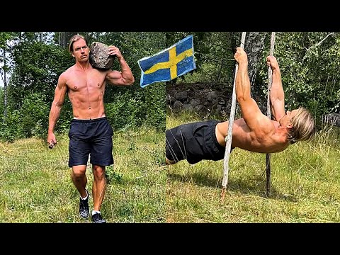 Ancient Nordic Stength & Power Training - Primitive Nature Workout thumbnail